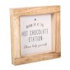Hot Chocolate Station Wooden Sign - Image 3