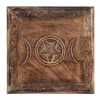 Triple Moon Altar Table with Detailed Border - Image 3