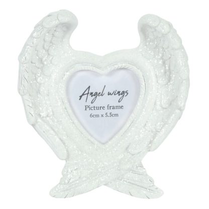 Glitter Angel Wing Photo Frame - Image 3