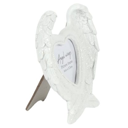 Glitter Angel Wing Photo Frame - Image 2