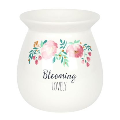 Large Blooming Lovely Wax Melt Burner Gift Set - Image 4