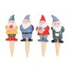 Set of 4 Mini Gnome Plant Pot Pals - Image 3