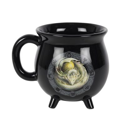 Ostara Colour Changing Cauldron Mug by Anne Stokes - Image 2