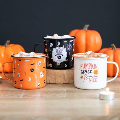 Pumpkin Spice Enamel Mug - Image 3