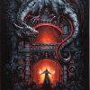 19x25cm Dragon's Lair Canvas Plaque by Spiral Direct - Image 2
