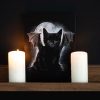 19x25cm Bat Cat Canvas Plaque by Spiral Direct - Image 4