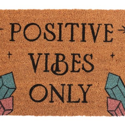 Natural Positive Vibes Only Doormat - Image 2