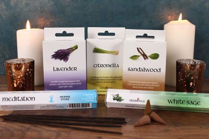 Set of 12 Packets of Elements Citronella Incense Cones - Image 2