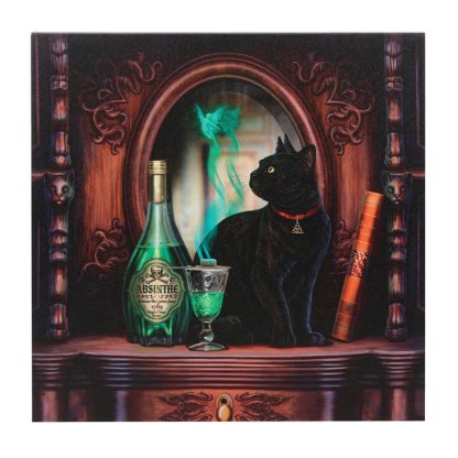 Absinthe Light Up Canvas Plaque by Lisa Parker - Image 2