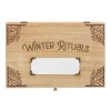 30cm Wooden Winter Rituals Box - Image 3
