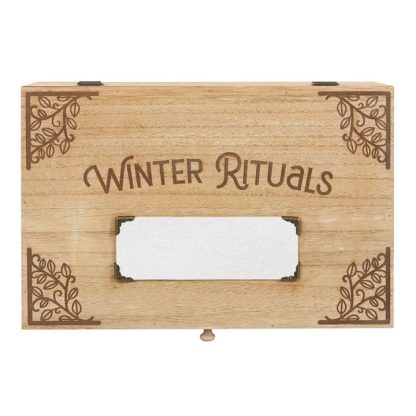 30cm Wooden Winter Rituals Box - Image 3