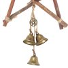 30cm Witches Welcome Willow Pentagram Sign with Bells - Image 2