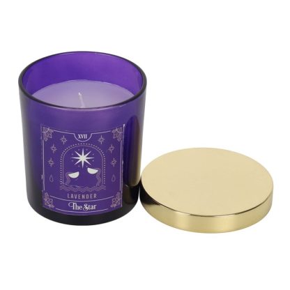 The Star Lavender Tarot Candle - Image 2