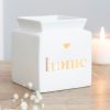 White Home Cut Out Oil Burner - Image 3