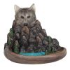 Grey Wolf Cliff Backflow Incense Burner - Image 2