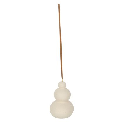 Cream Speckle Balancing Stones Incense Stick Holder - Image 2