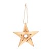 Hanging Wooden Pentagram Decoration - Image 2