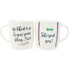 Set of 2 She Said Yes Mugs