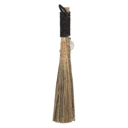 20cm Broom with Crescent Moon Charm - Image 2
