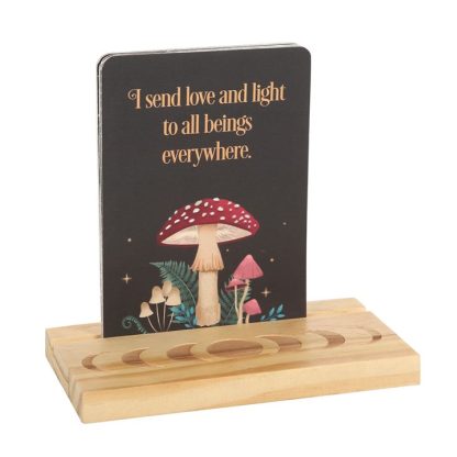 Affirmation Cards with Wooden Stand - Image 2