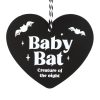 Baby Bat Hanging Heart Sign - Image 3