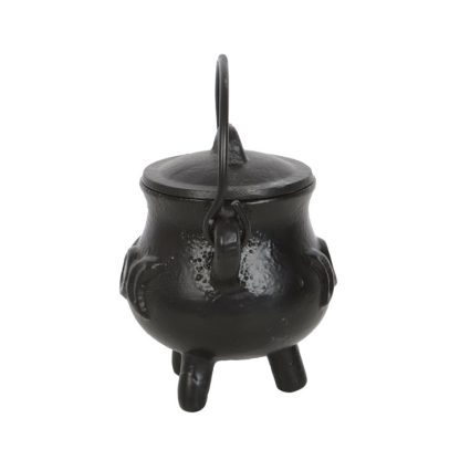 7.5cm Cast Iron Cauldron with Triple Moon - Image 3