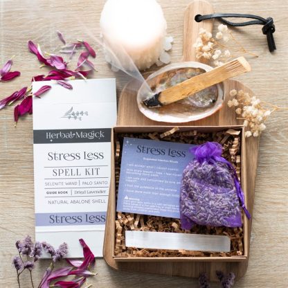 Herbal Magick Stress Less Spell Kit - Image 4