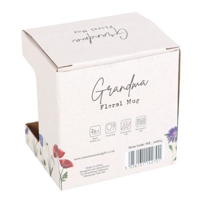 Grandma Wildflower Pedestal Mug - Image 5