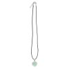 Green Adventurine Healing Crystal Heart Necklace - Image 2