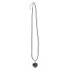 Lapis Lazuli Healing Crystal Heart Necklace - Image 2