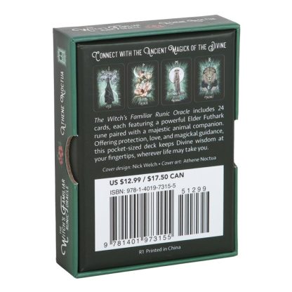 The Witch’s Familiar Runic Oracle Cards - Image 2