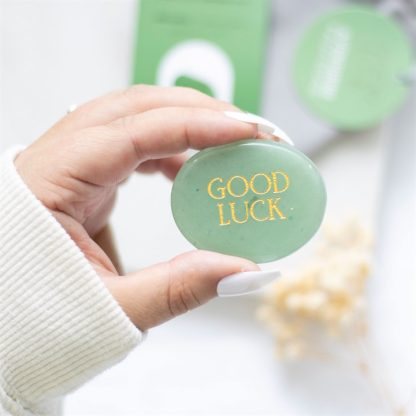 Good Luck Aventurine Crystal Palm Stone - Image 5