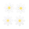Set of 4 Daisy Shaped Coasters