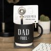 Dad Fuel Mug and Coffee Scoop Clip - Image 5