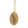 July Larkspur Birth Flower Necklace Card - Image 3