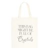 Full of Crystals Polycotton Tote Bag