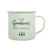 Gardener's Tea Break Enamel Mug
