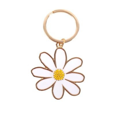 Daisy Enamel Keyring - Image 2