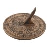 Moon Gazing Hare Terracotta Sundial by Lisa Parker - Image 3