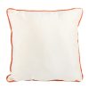 35cm Square Spooky Cat and Pumpkin Print Cushion - Image 2