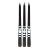 Set of 3 Black Magic Moon Phase Taper Candles - Image 3