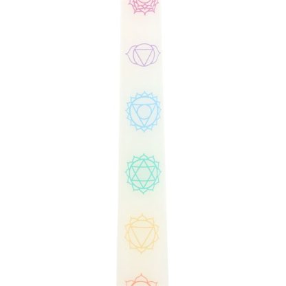 Set of 3 Chakra Balancing Taper Dinner Candles - Image 4