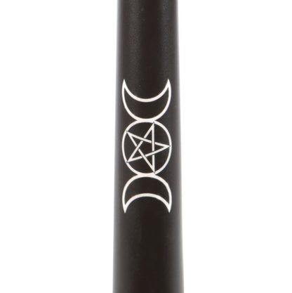 Set of 3 Black Magic Triple Moon Taper Candles - Image 4