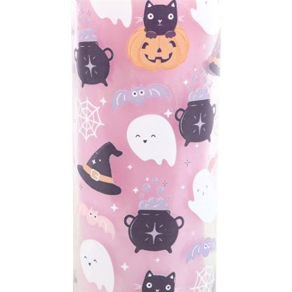 Pastel Halloween Candy Apple Tube Candle - Image 3