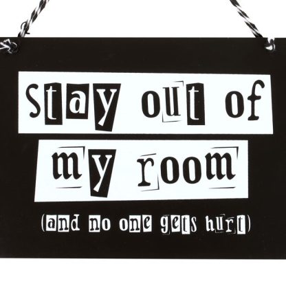 Stay Out of My Room Hanging Sign - Image 2