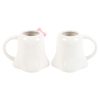 Mr and Mrs Boo Ghost Shaped Mug Set - Image 2
