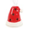 Santa Hat Incense Cone Burner and Tealight Holder - Image 3
