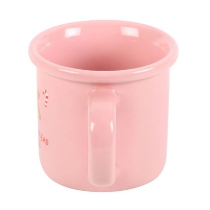 Pink Gingerbread Latte Mug - Image 2