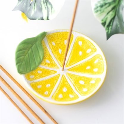 Lemon Slice Incense Stick Holder - Image 4