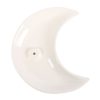 White Crescent Moon Incense Stick Holder - Image 2